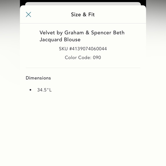 Anthropologie Velvet by Graham and Spencer Beth blouse size small - Picture 5 of 10